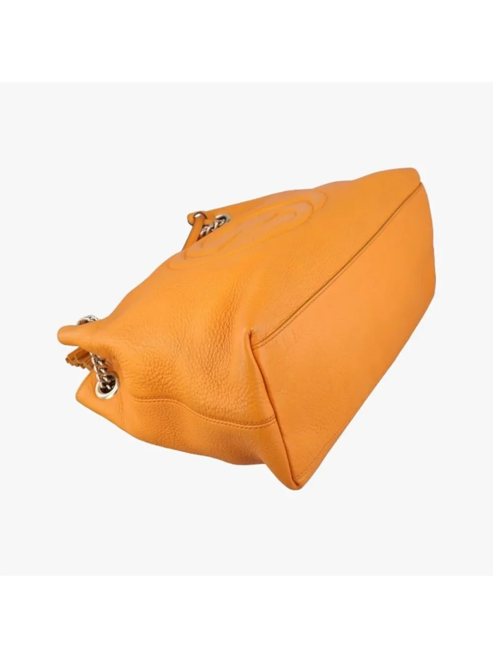 Gucci Soho Yellow Leather Shoulder Bag
